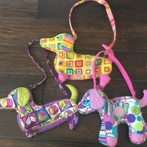3 kids dog purses